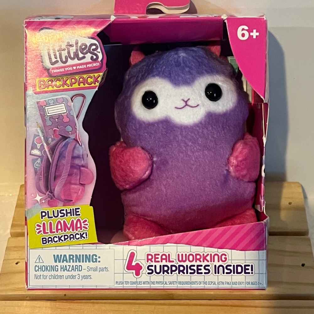 PICK 2/$15.00 Llama Backpack - Purple and Pink
